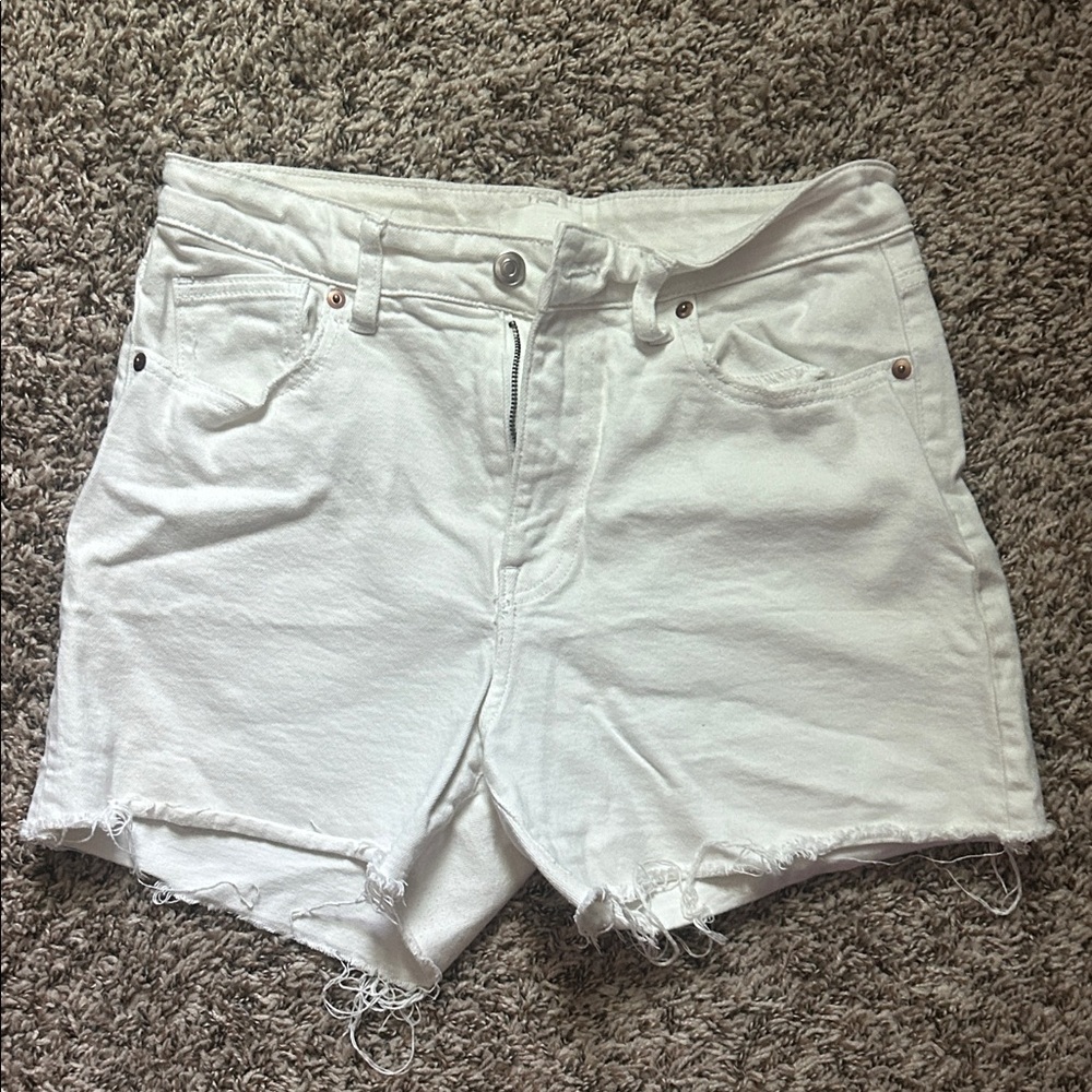 H&M White Jean Shorts for Women
